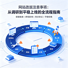 张家界建站-网站改版注意事项：从调研到平稳上线的全流程指南