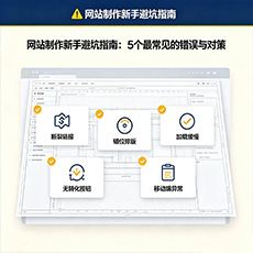 张家界建站-网站制作新手避坑指南：5个最常见的错误与对策