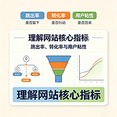 张家界建站-理解网站核心指标:跳出率、转化率与用户粘性